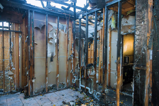 Professional Soot Cleanup technician working in Long Lake, MN